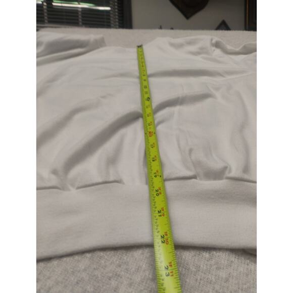 Vintage Haber Women's M Short Sleeve Art to Wear Fish Nautical Graphic Top Jesus - Picture 10 of 12